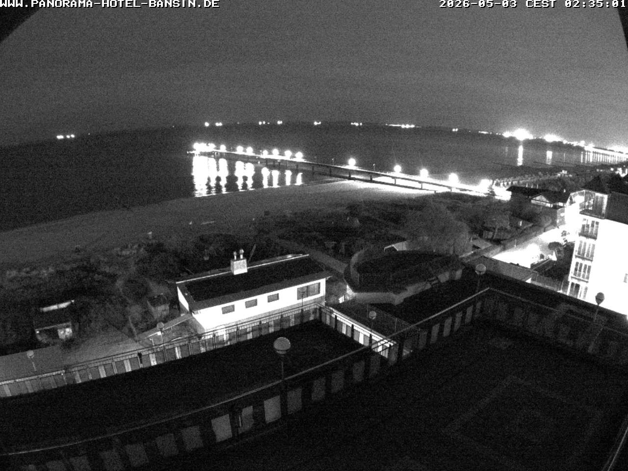 Archived image Webcam Pier Bansin at Baltic Sea - Island of Usedom