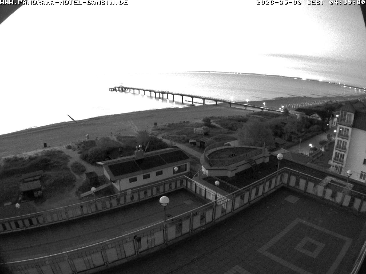 Archived image Webcam Pier Bansin at Baltic Sea - Island of Usedom