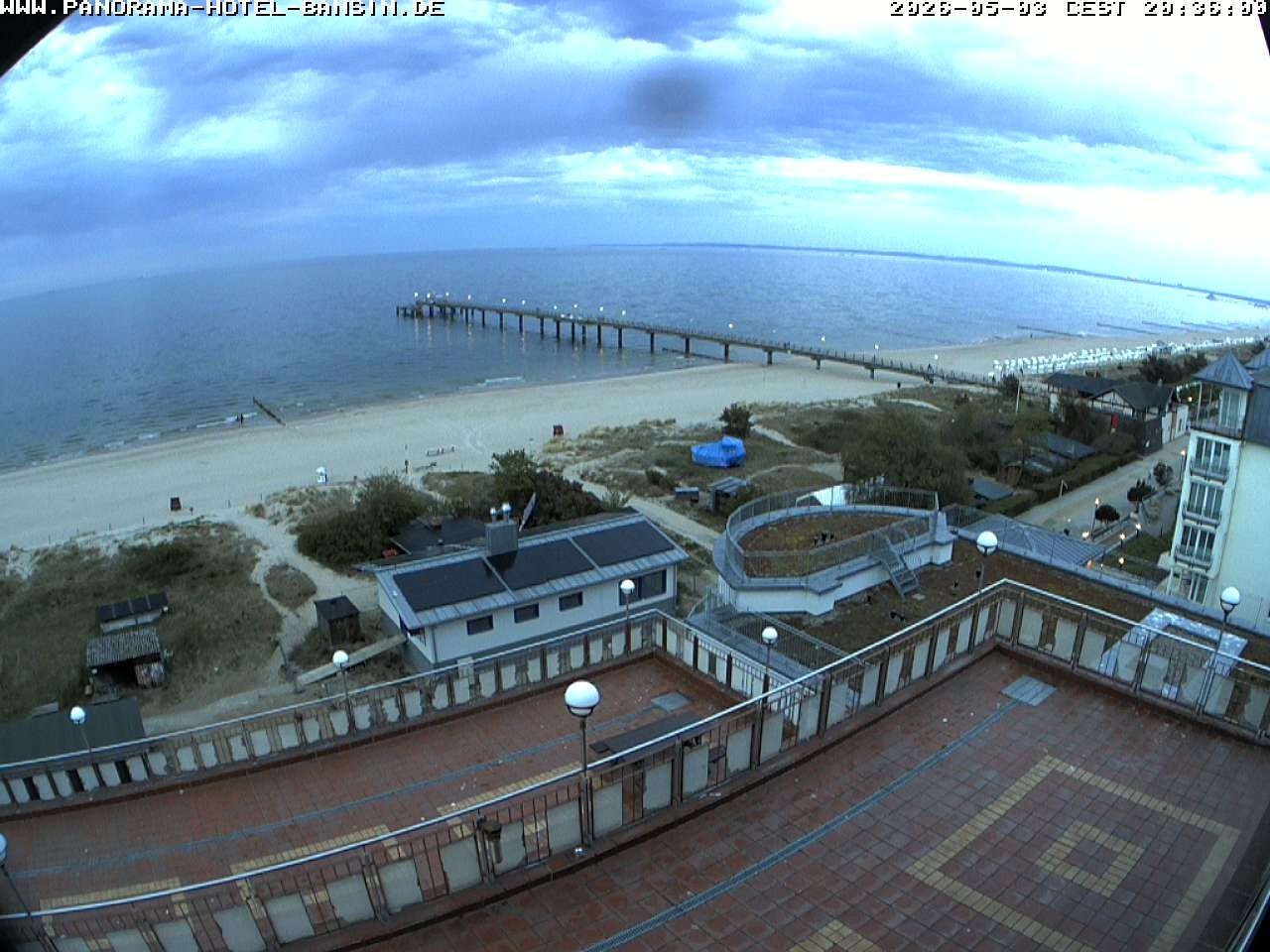 Archived image Webcam Pier Bansin at Baltic Sea - Island of Usedom