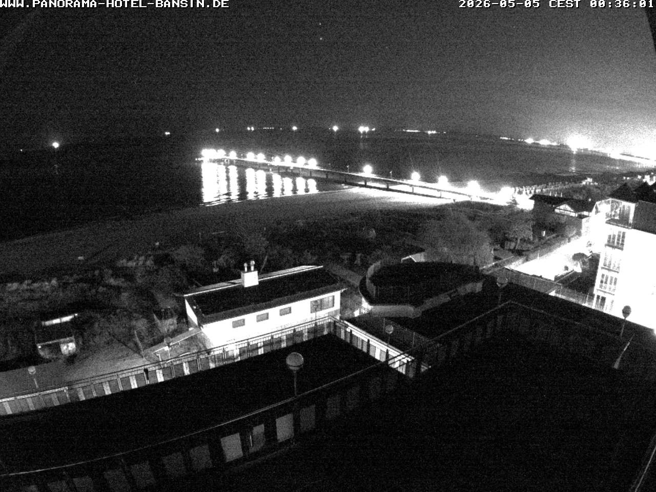 Archiv Foto Webcam Usedom: Ostseeblick an der Seebrücke Bansin