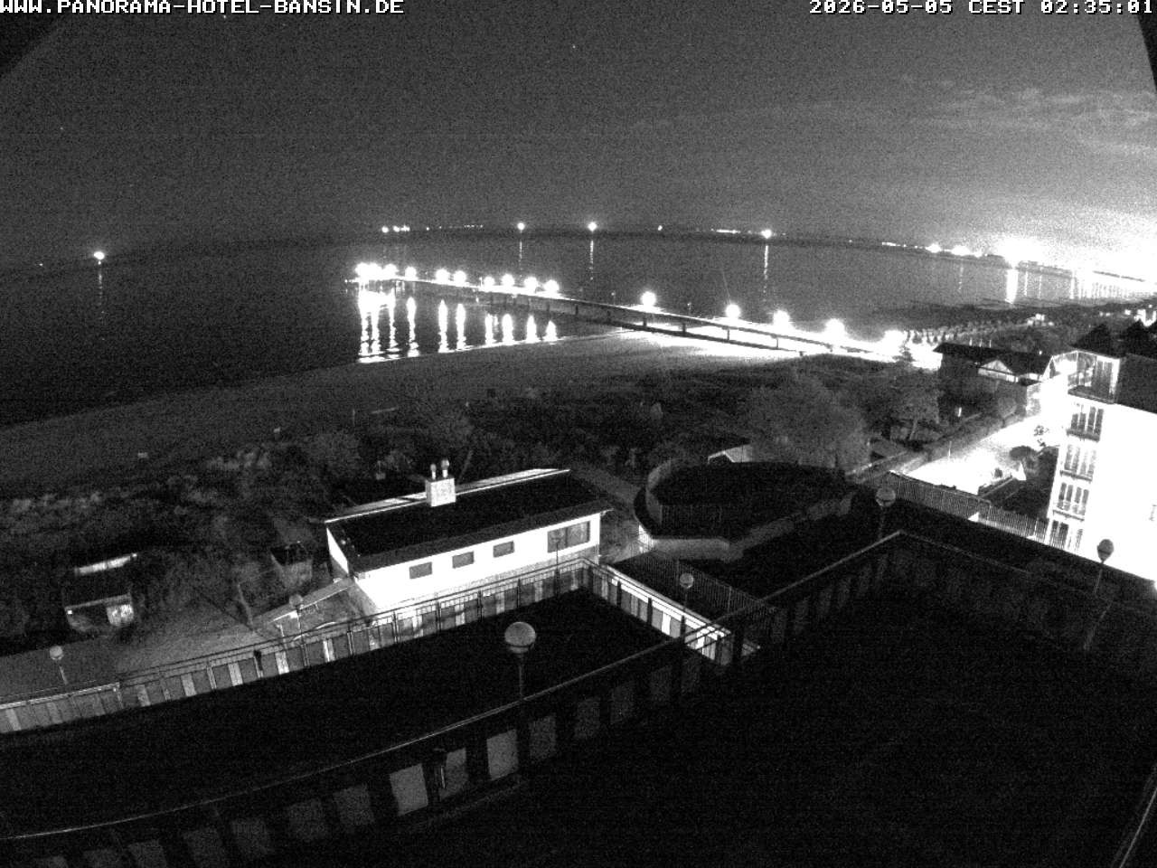 Archiv Foto Webcam Usedom: Ostseeblick an der Seebrücke Bansin