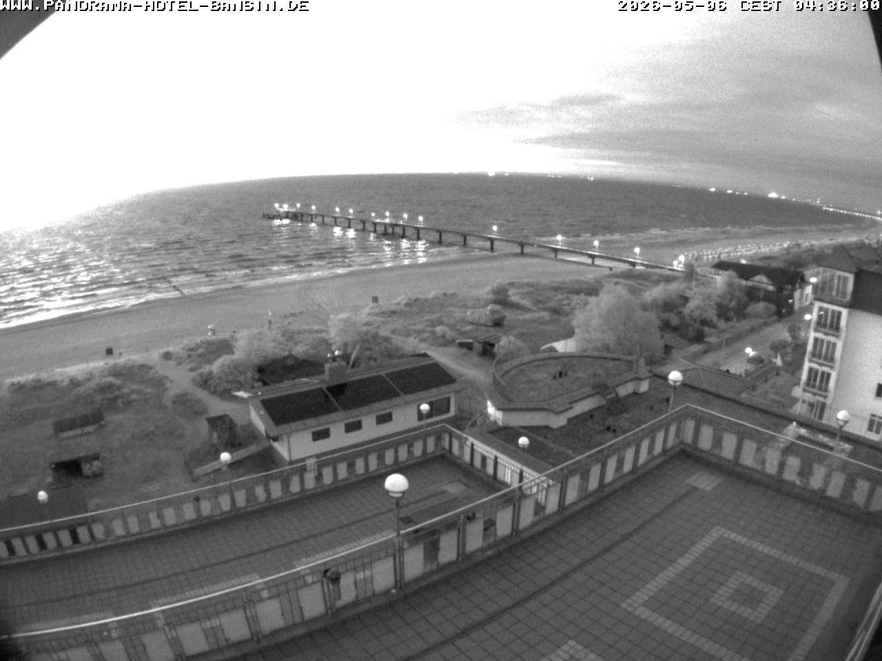 Archiv Foto Webcam Usedom: Ostseeblick an der Seebrücke Bansin