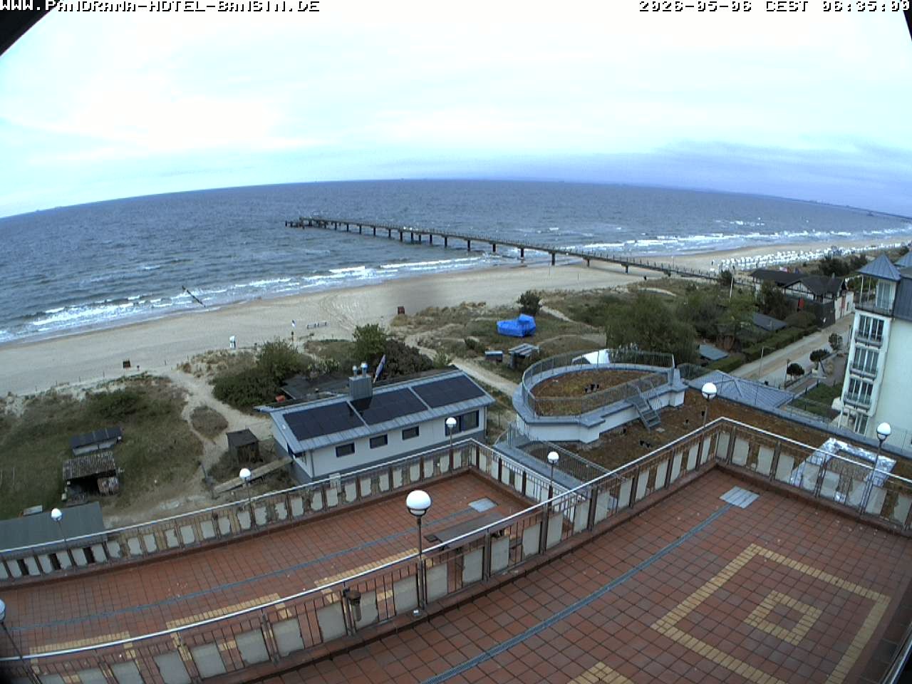 Archiv Foto Webcam Usedom: Ostseeblick an der Seebrücke Bansin