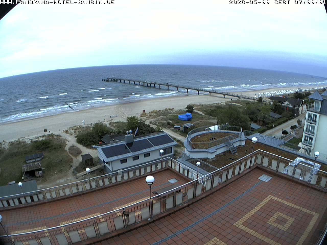 Archiv Foto Webcam Usedom: Ostseeblick an der Seebrücke Bansin