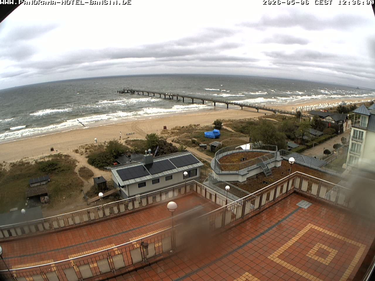 Archiv Foto Webcam Usedom: Ostseeblick an der Seebrücke Bansin