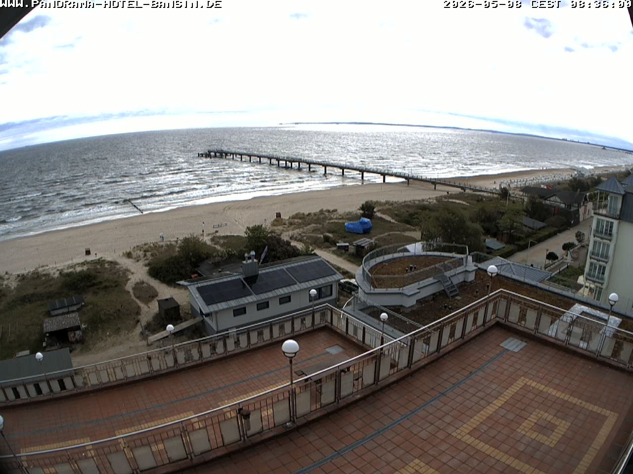 Archived image Webcam Pier Bansin at Baltic Sea - Island of Usedom