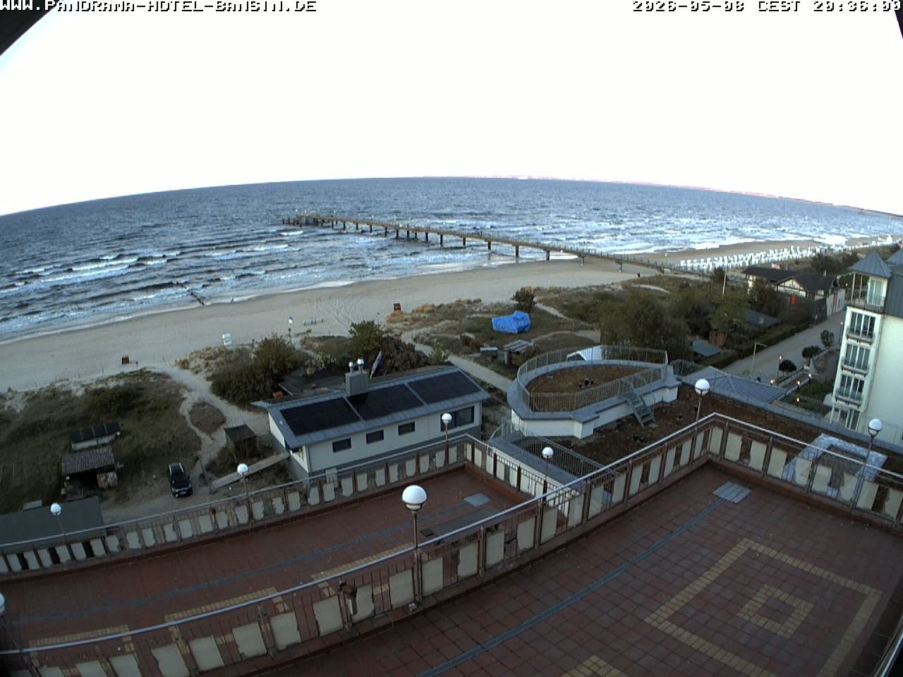Archived image Webcam Pier Bansin at Baltic Sea - Island of Usedom