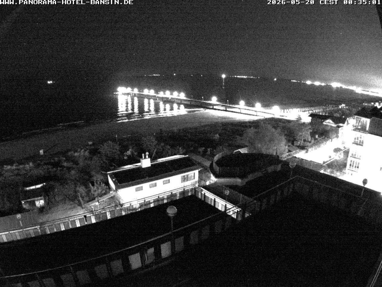 Archiv Foto Webcam Usedom: Ostseeblick an der Seebrücke Bansin