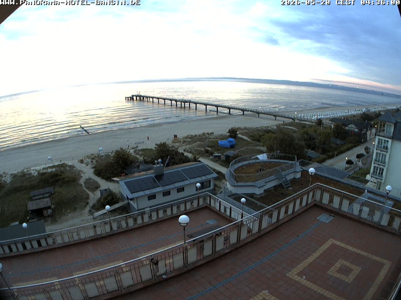Archiv Foto Webcam Usedom: Ostseeblick an der Seebrücke Bansin