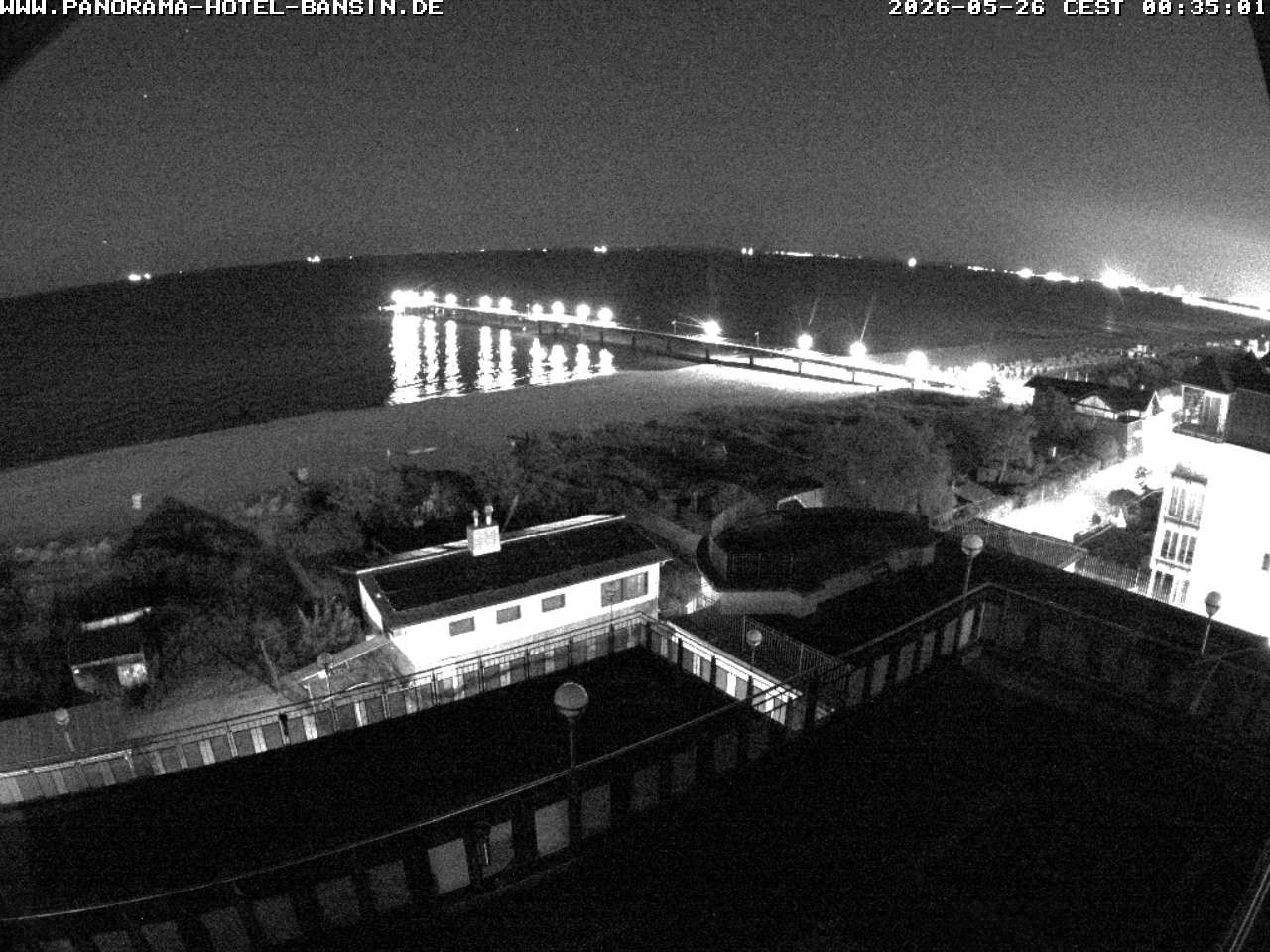 Archived image Webcam Pier Bansin at Baltic Sea - Island of Usedom