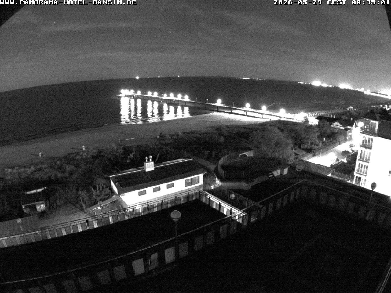 Archived image Webcam Pier Bansin at Baltic Sea - Island of Usedom