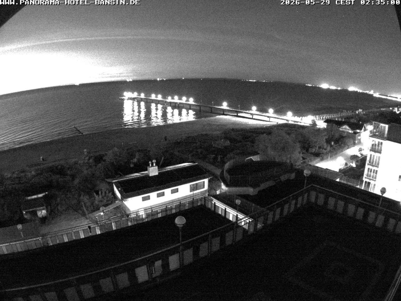 Archived image Webcam Pier Bansin at Baltic Sea - Island of Usedom
