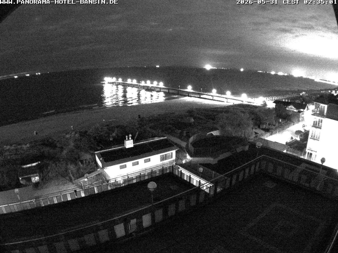 Archiv Foto Webcam Usedom: Ostseeblick an der Seebrücke Bansin