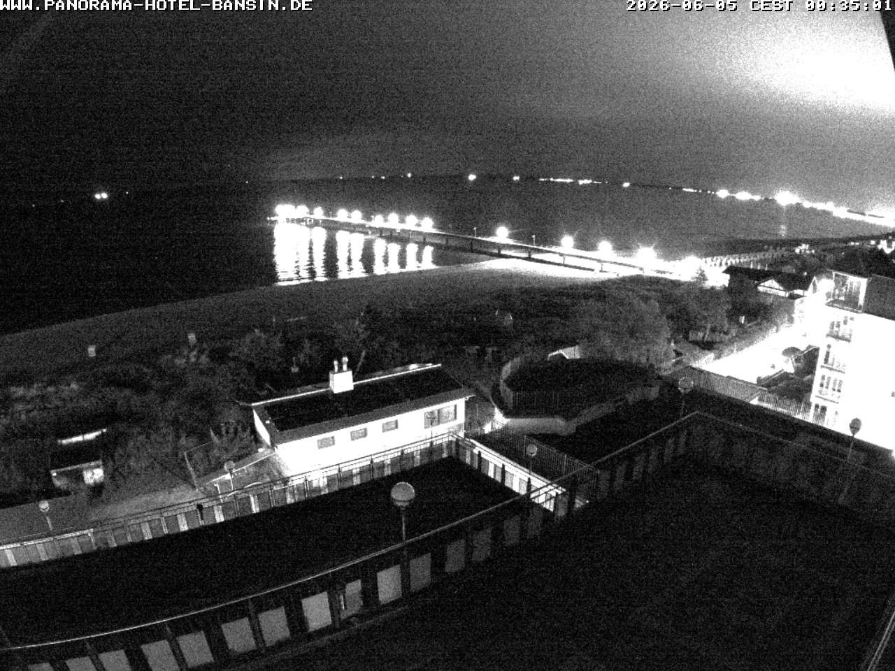 Archived image Webcam Pier Bansin at Baltic Sea - Island of Usedom
