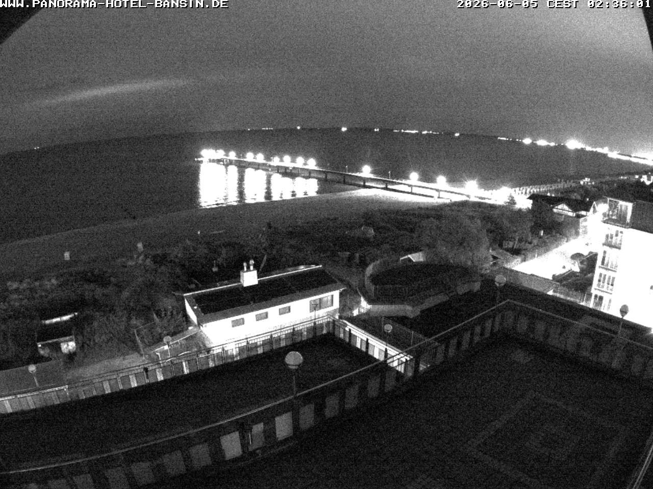 Archived image Webcam Pier Bansin at Baltic Sea - Island of Usedom