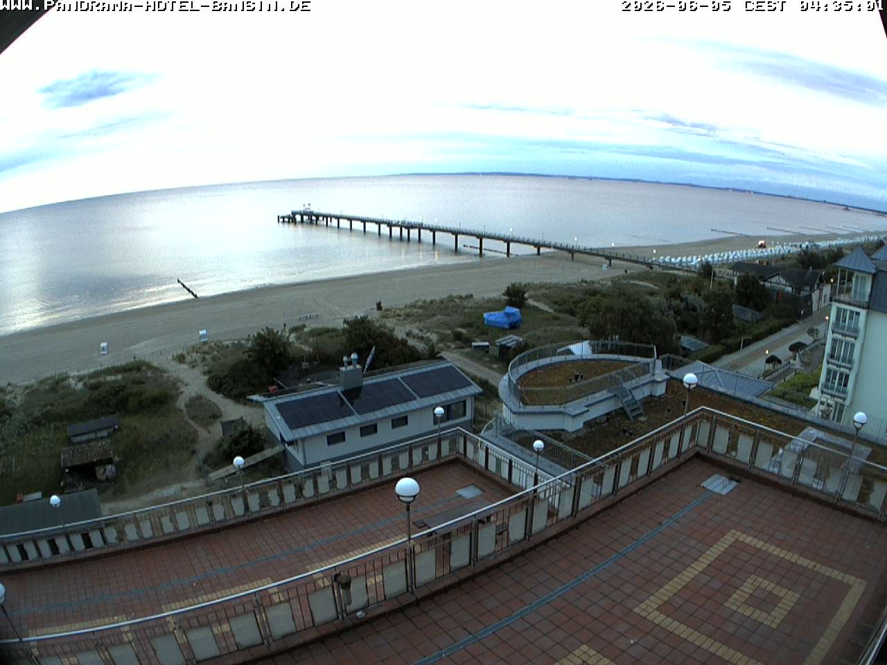 Archived image Webcam Pier Bansin at Baltic Sea - Island of Usedom