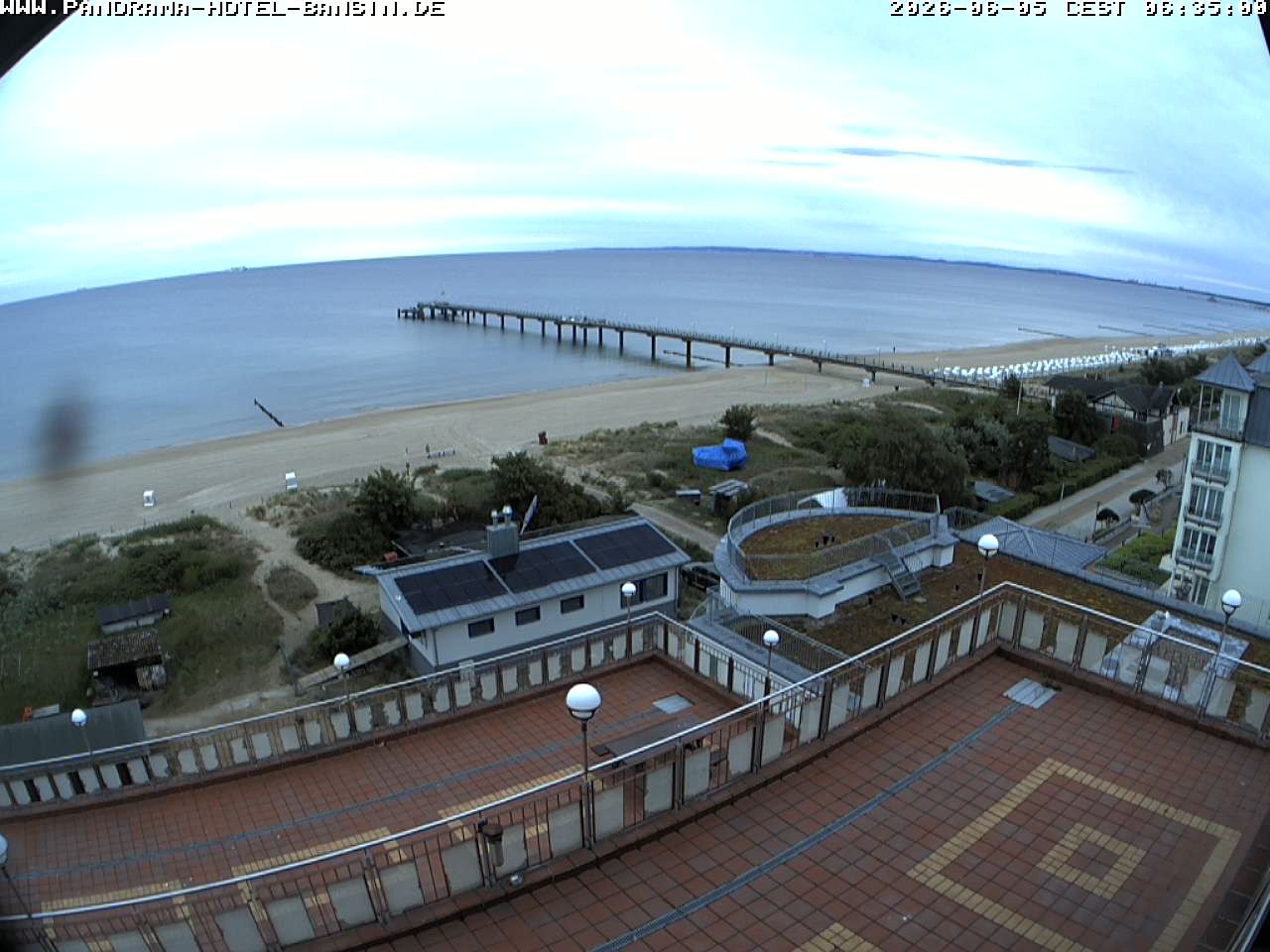 Archived image Webcam Pier Bansin at Baltic Sea - Island of Usedom