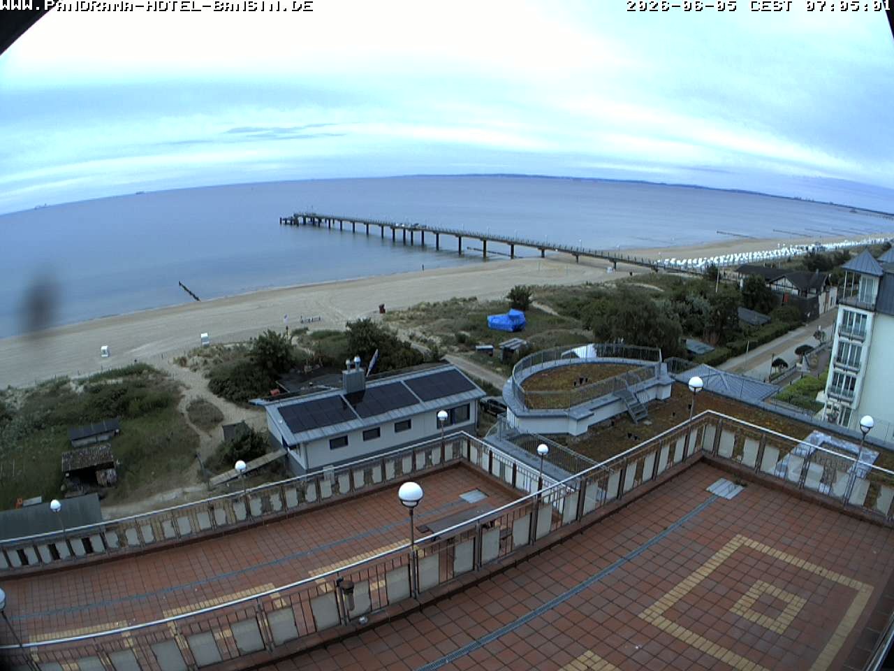 Archived image Webcam Pier Bansin at Baltic Sea - Island of Usedom