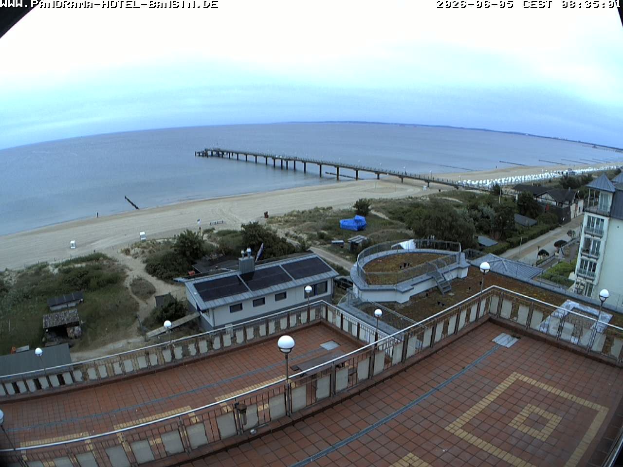 Archived image Webcam Pier Bansin at Baltic Sea - Island of Usedom