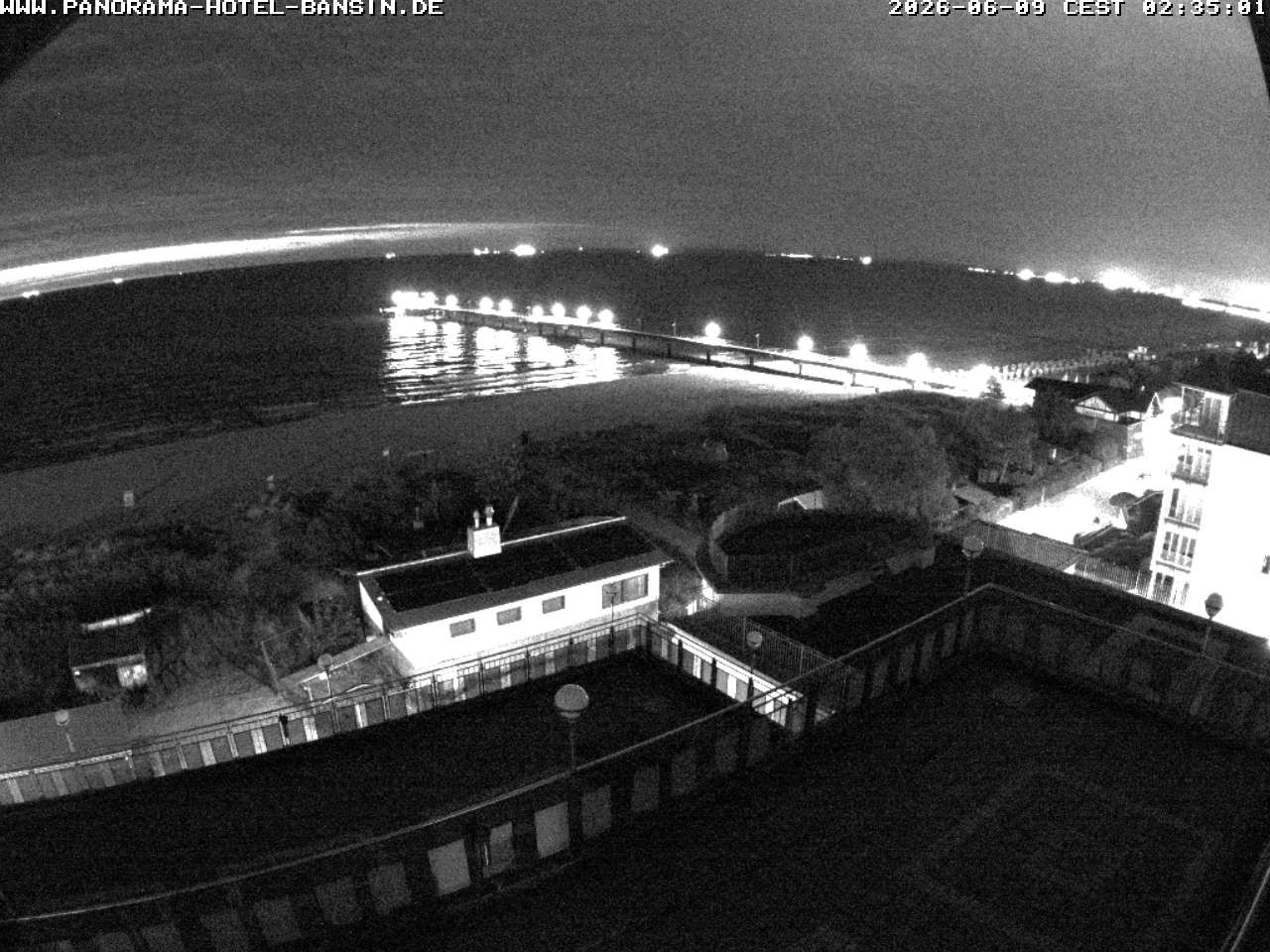 Archiv Foto Webcam Usedom: Ostseeblick an der Seebrücke Bansin