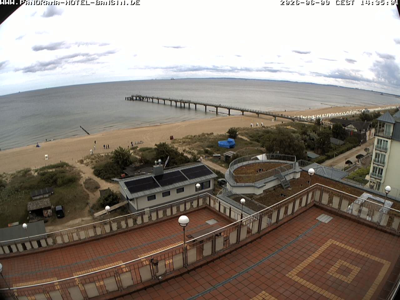 Archiv Foto Webcam Usedom: Ostseeblick an der Seebrücke Bansin