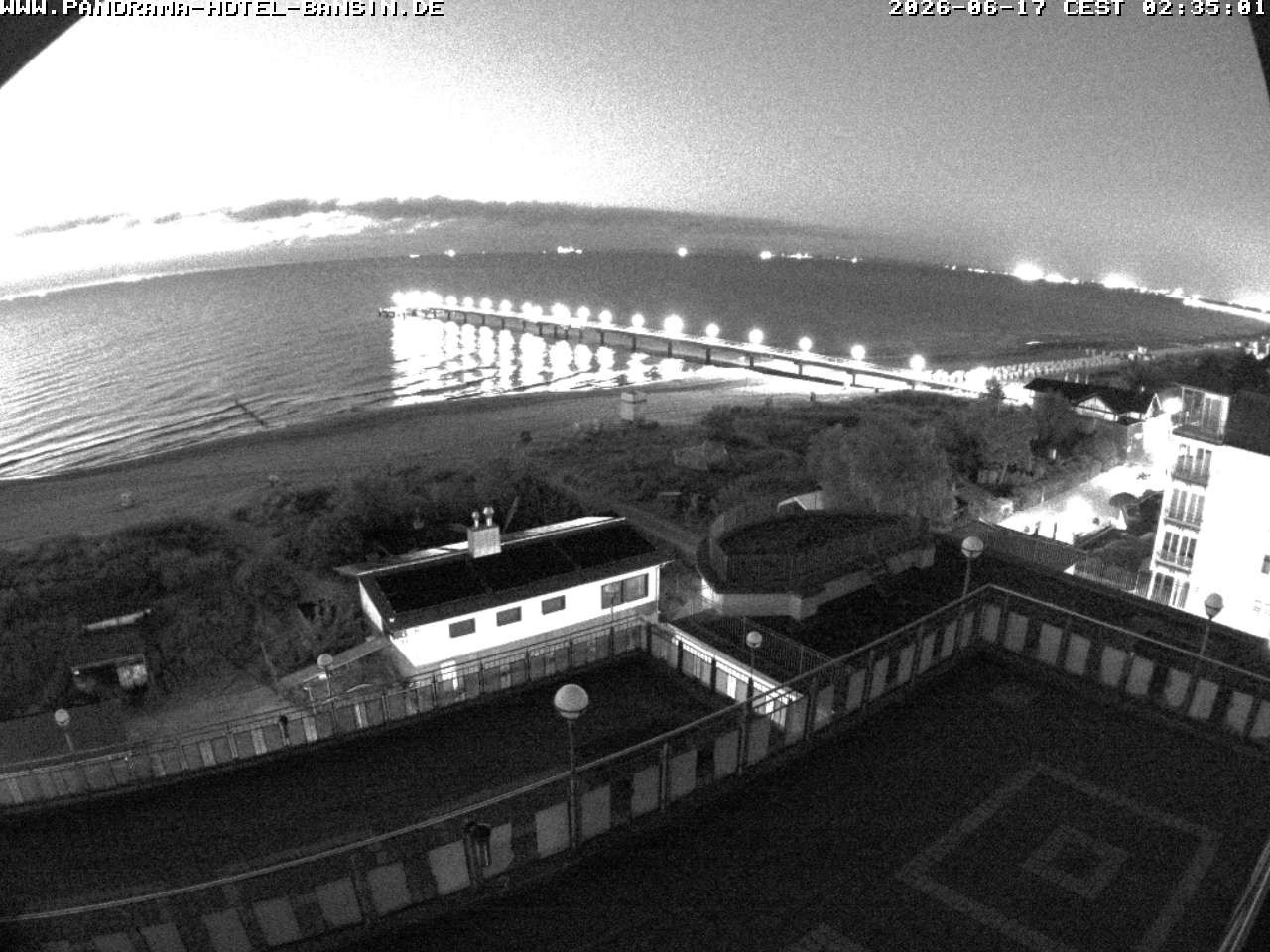 Archiv Foto Webcam Usedom: Ostseeblick an der Seebrücke Bansin