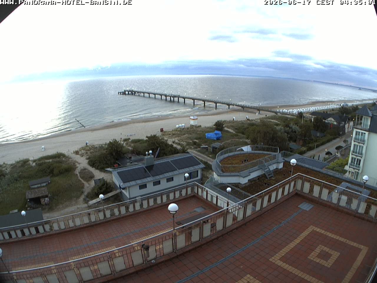 Archiv Foto Webcam Usedom: Ostseeblick an der Seebrücke Bansin