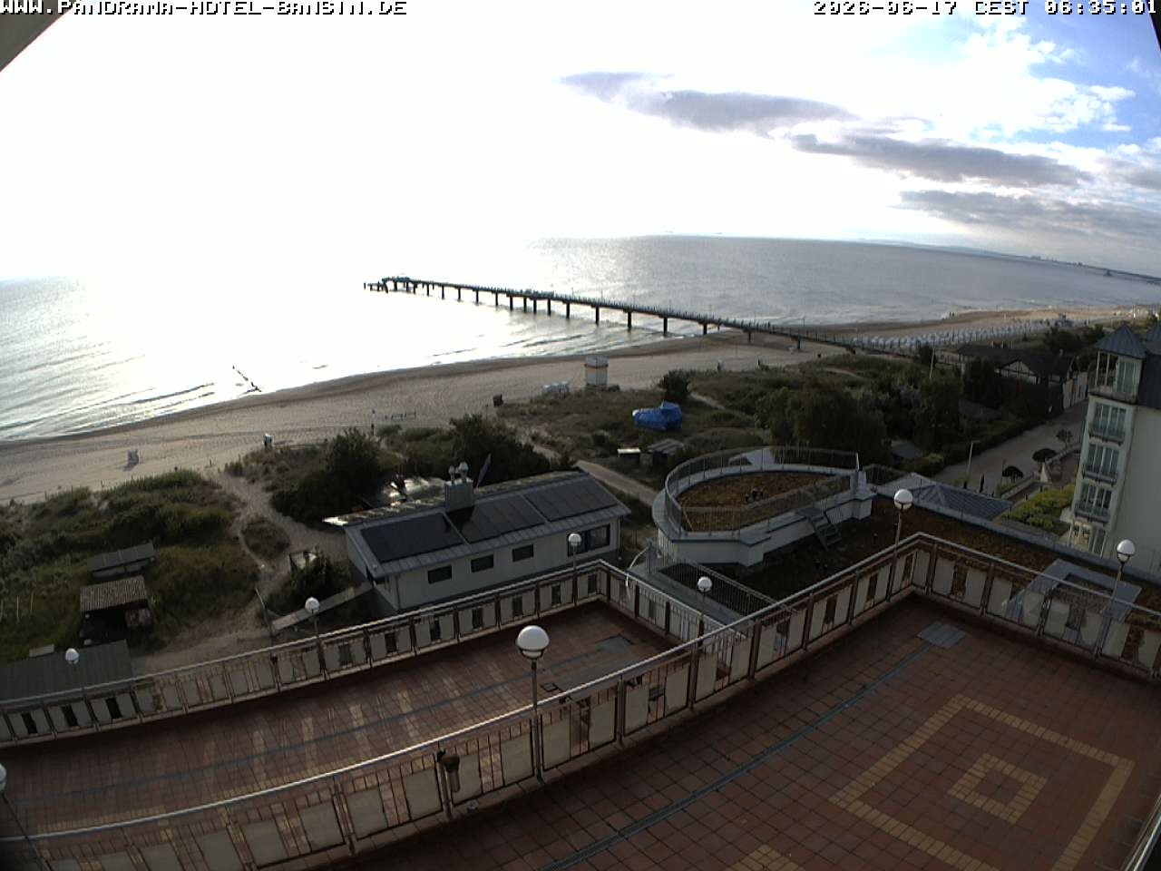 Archiv Foto Webcam Usedom: Ostseeblick an der Seebrücke Bansin