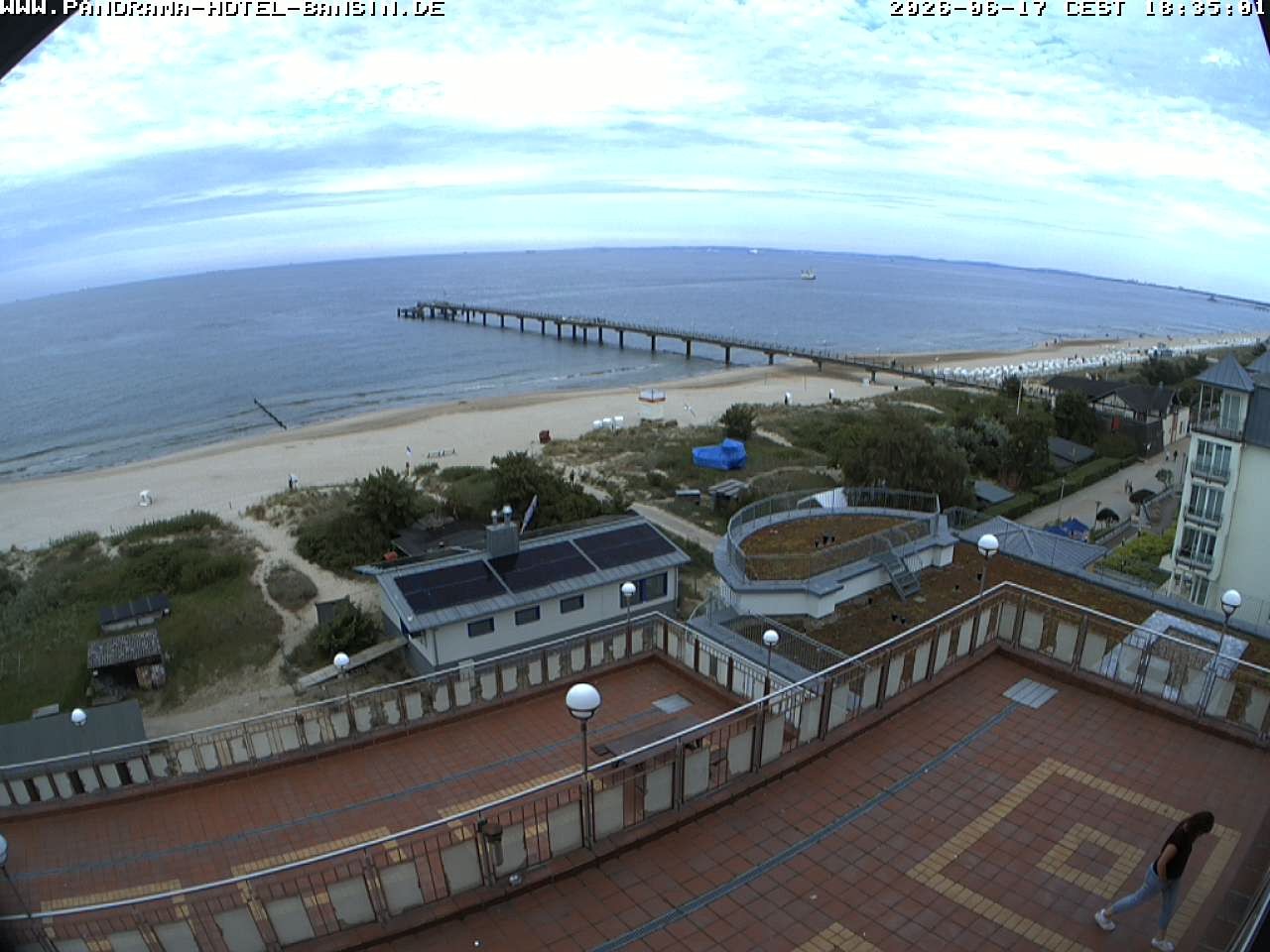 Archiv Foto Webcam Usedom: Ostseeblick an der Seebrücke Bansin