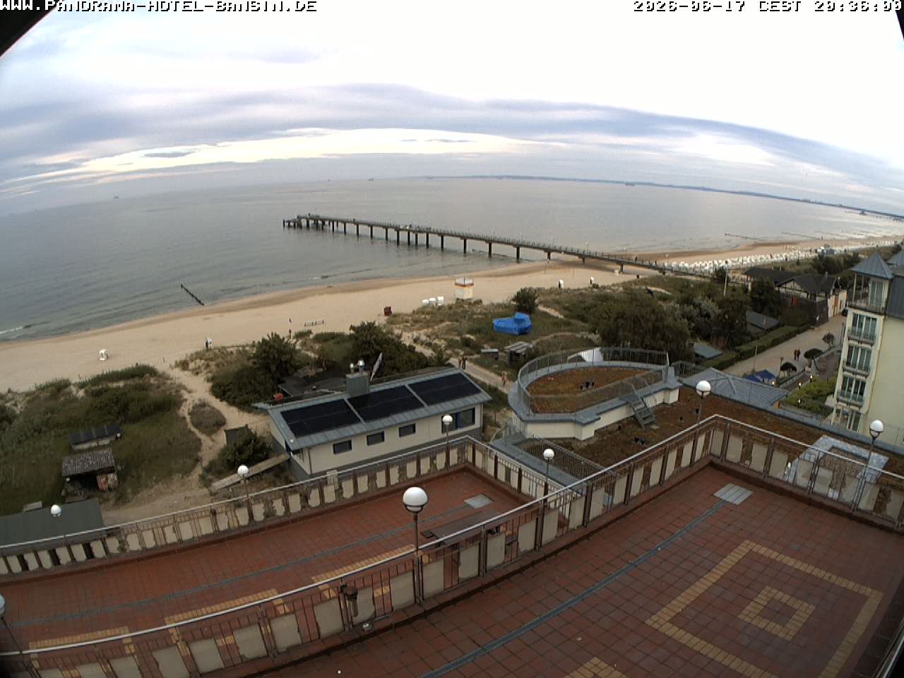 Archived image Webcam Pier Bansin at Baltic Sea - Island of Usedom