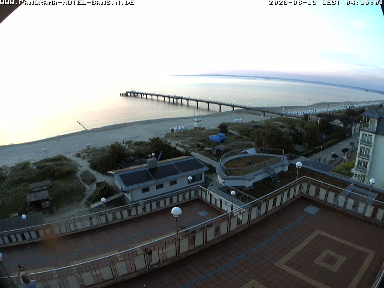 Archiv Foto Webcam Usedom: Ostseeblick an der Seebrücke Bansin