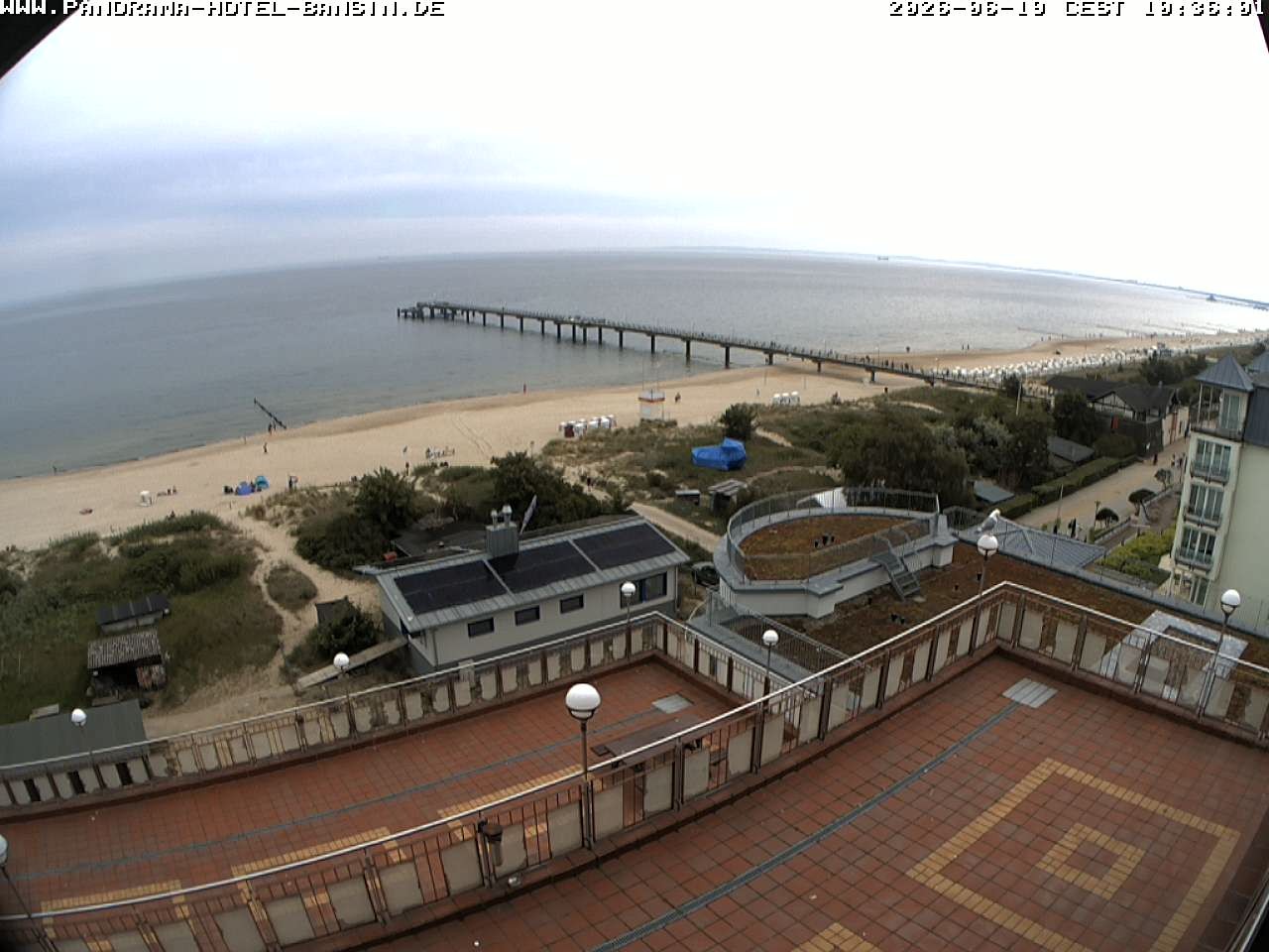 Archiv Foto Webcam Usedom: Ostseeblick an der Seebrücke Bansin