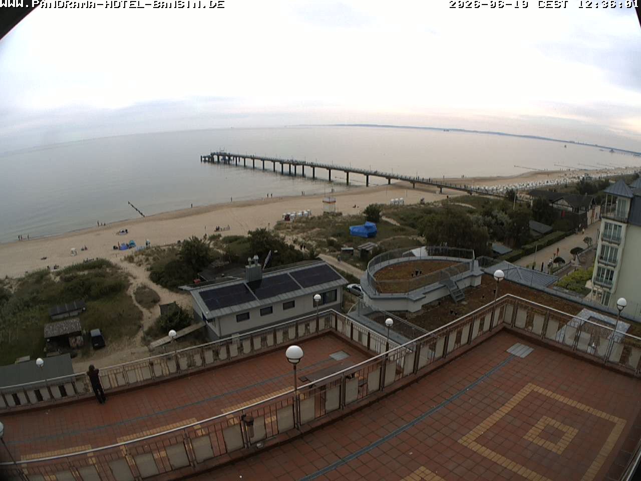 Archiv Foto Webcam Usedom: Ostseeblick an der Seebrücke Bansin