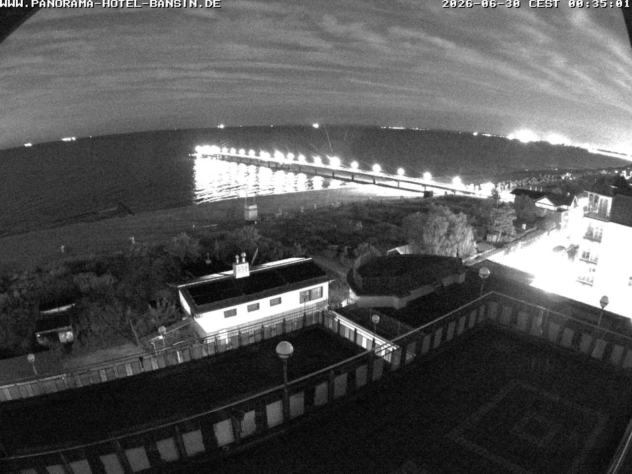 Archiv Foto Webcam Usedom: Ostseeblick an der Seebrücke Bansin