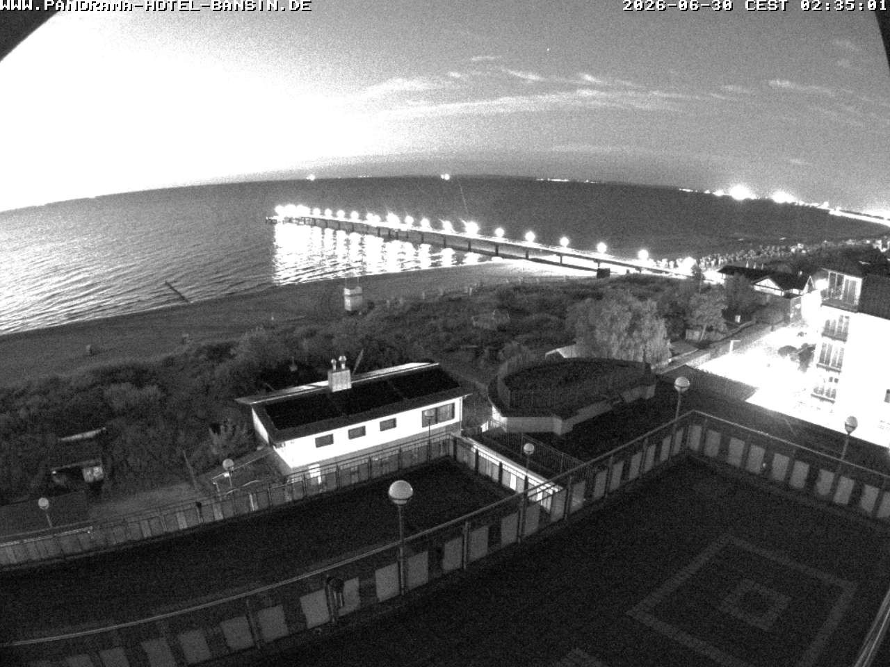 Archiv Foto Webcam Usedom: Ostseeblick an der Seebrücke Bansin