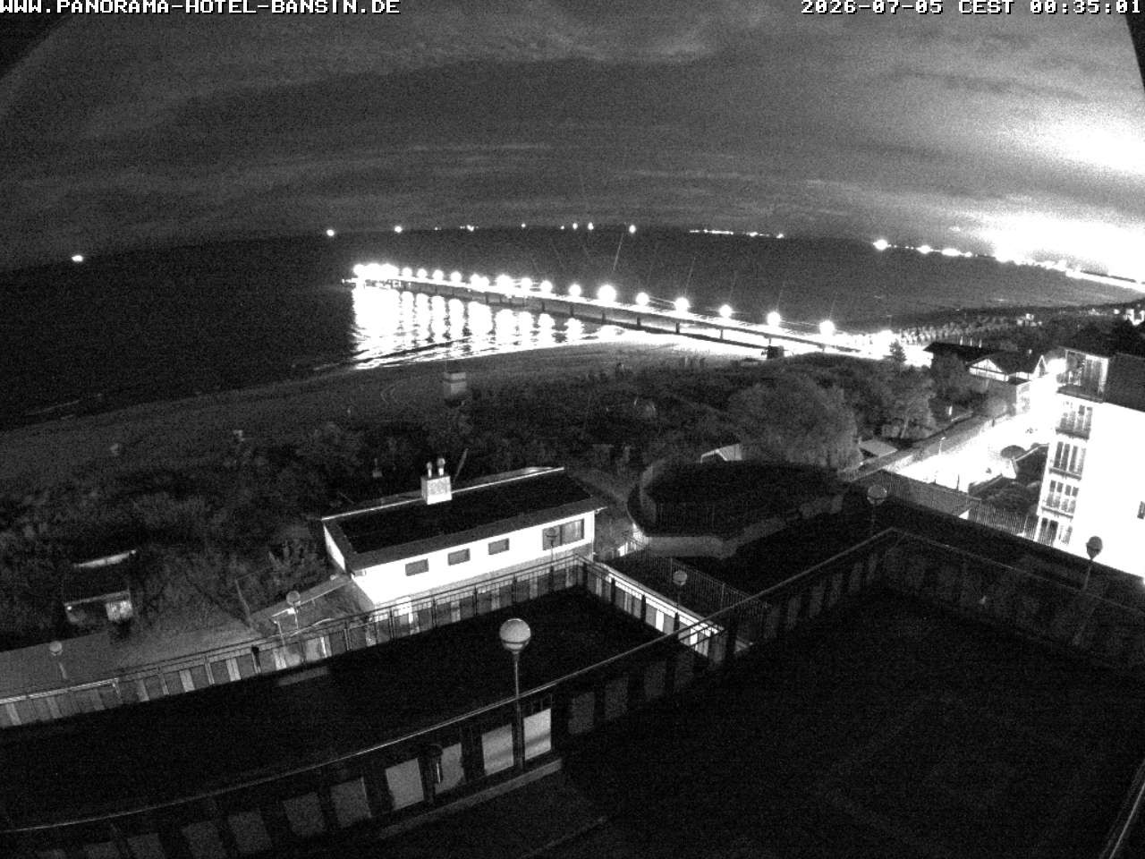Archived image Webcam Pier Bansin at Baltic Sea - Island of Usedom