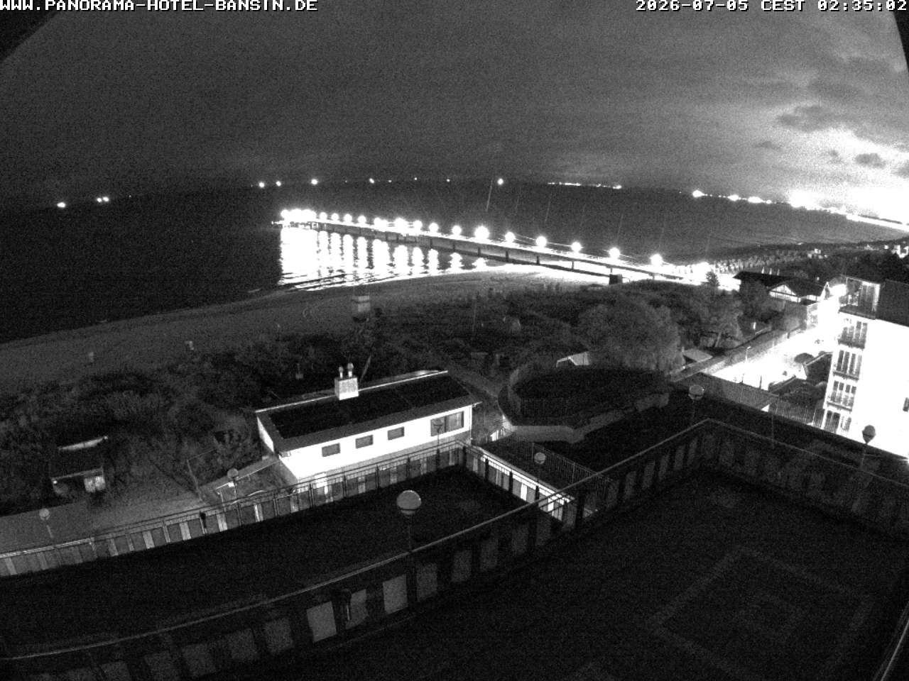 Archived image Webcam Pier Bansin at Baltic Sea - Island of Usedom