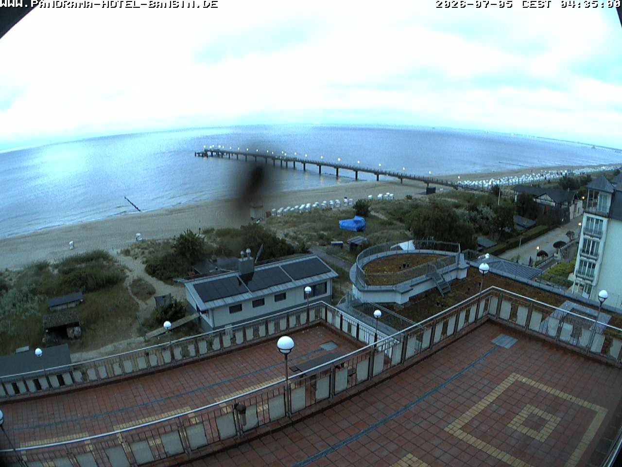 Archived image Webcam Pier Bansin at Baltic Sea - Island of Usedom