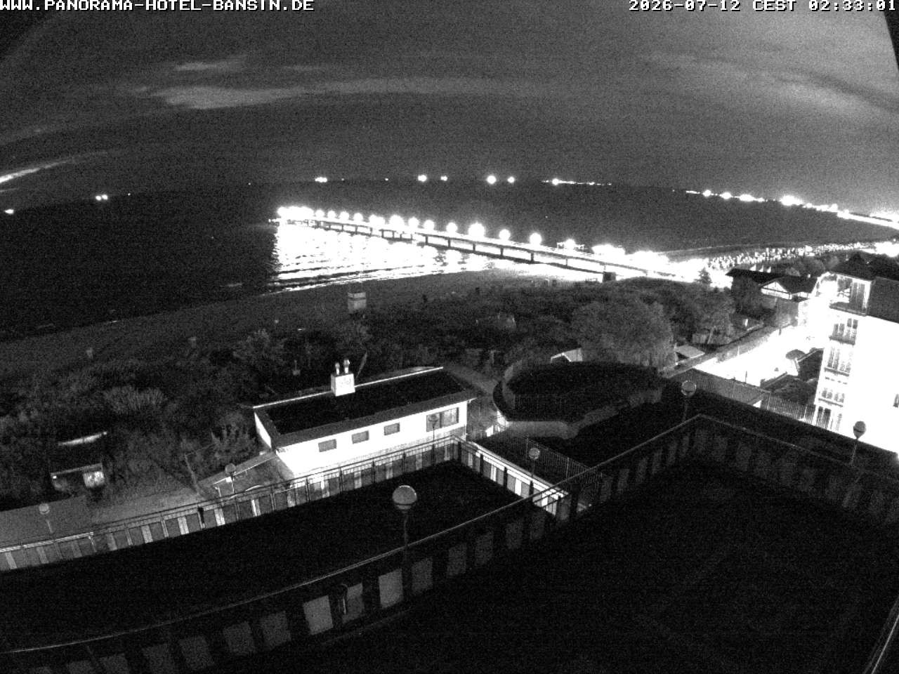 Archived image Webcam Pier Bansin at Baltic Sea - Island of Usedom