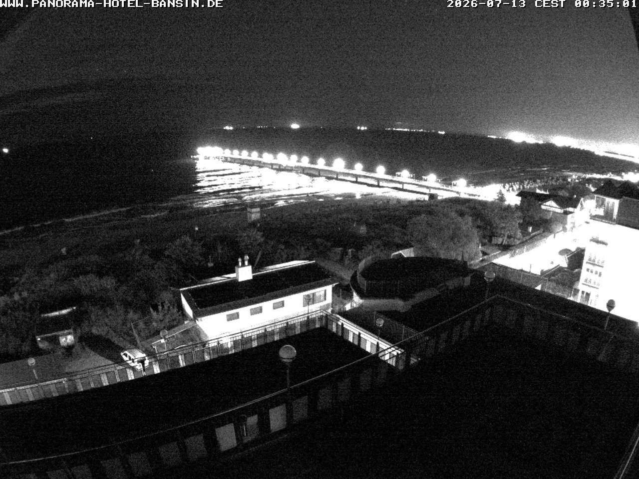Archiv Foto Webcam Usedom: Ostseeblick an der Seebrücke Bansin