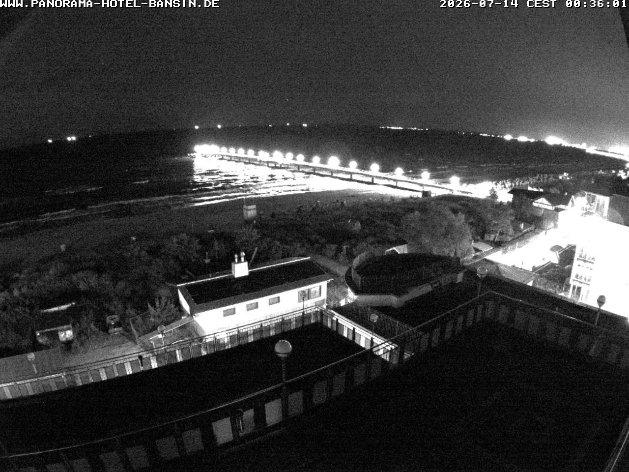 Archived image Webcam Pier Bansin at Baltic Sea - Island of Usedom