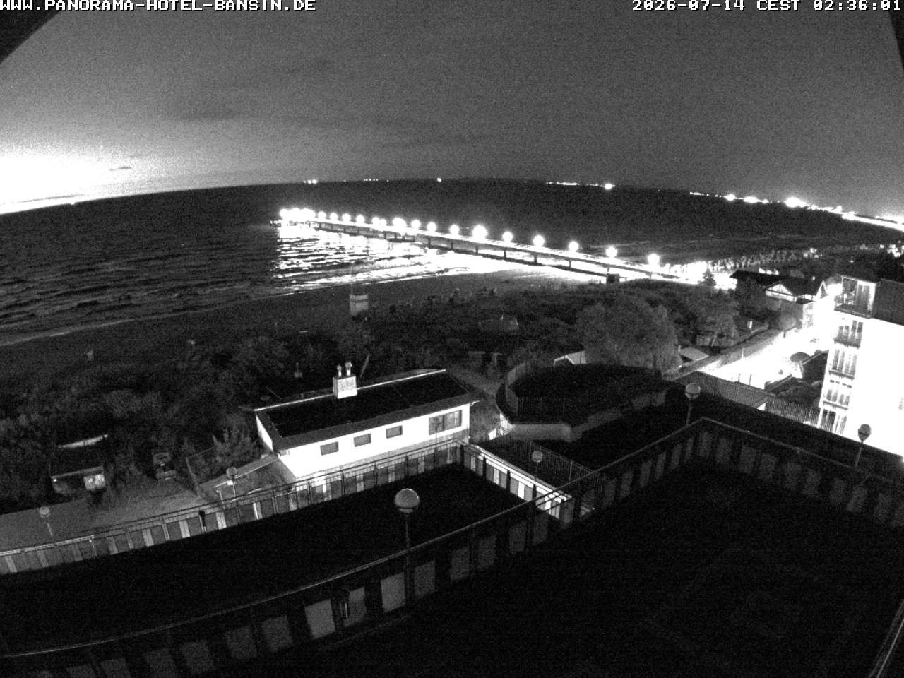 Archived image Webcam Pier Bansin at Baltic Sea - Island of Usedom