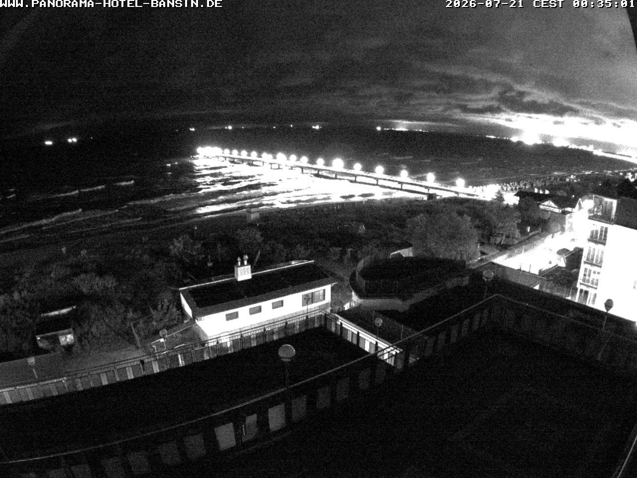 Archiv Foto Webcam Usedom: Ostseeblick an der Seebrücke Bansin