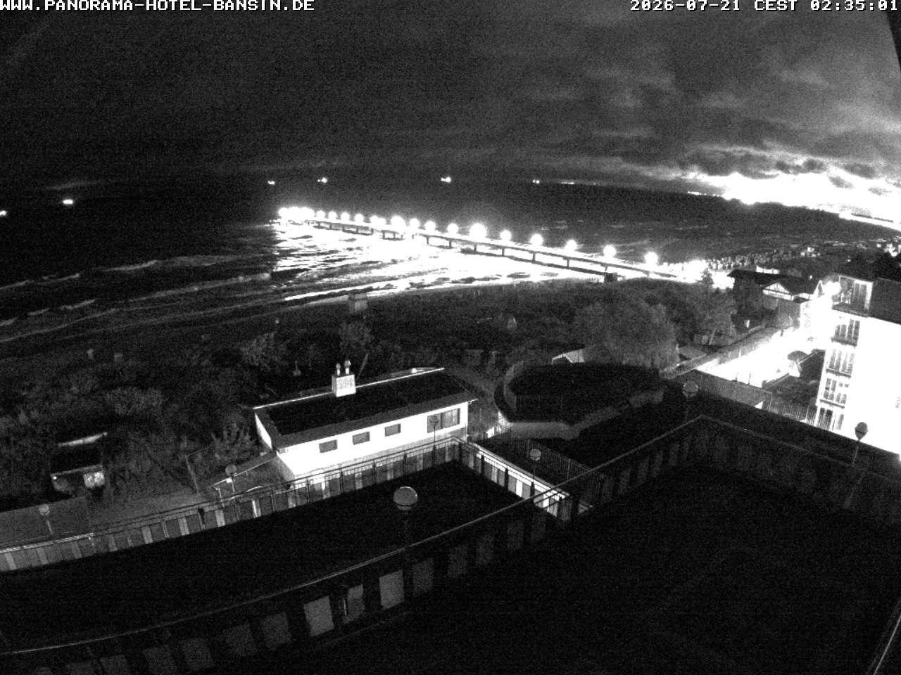 Archiv Foto Webcam Usedom: Ostseeblick an der Seebrücke Bansin