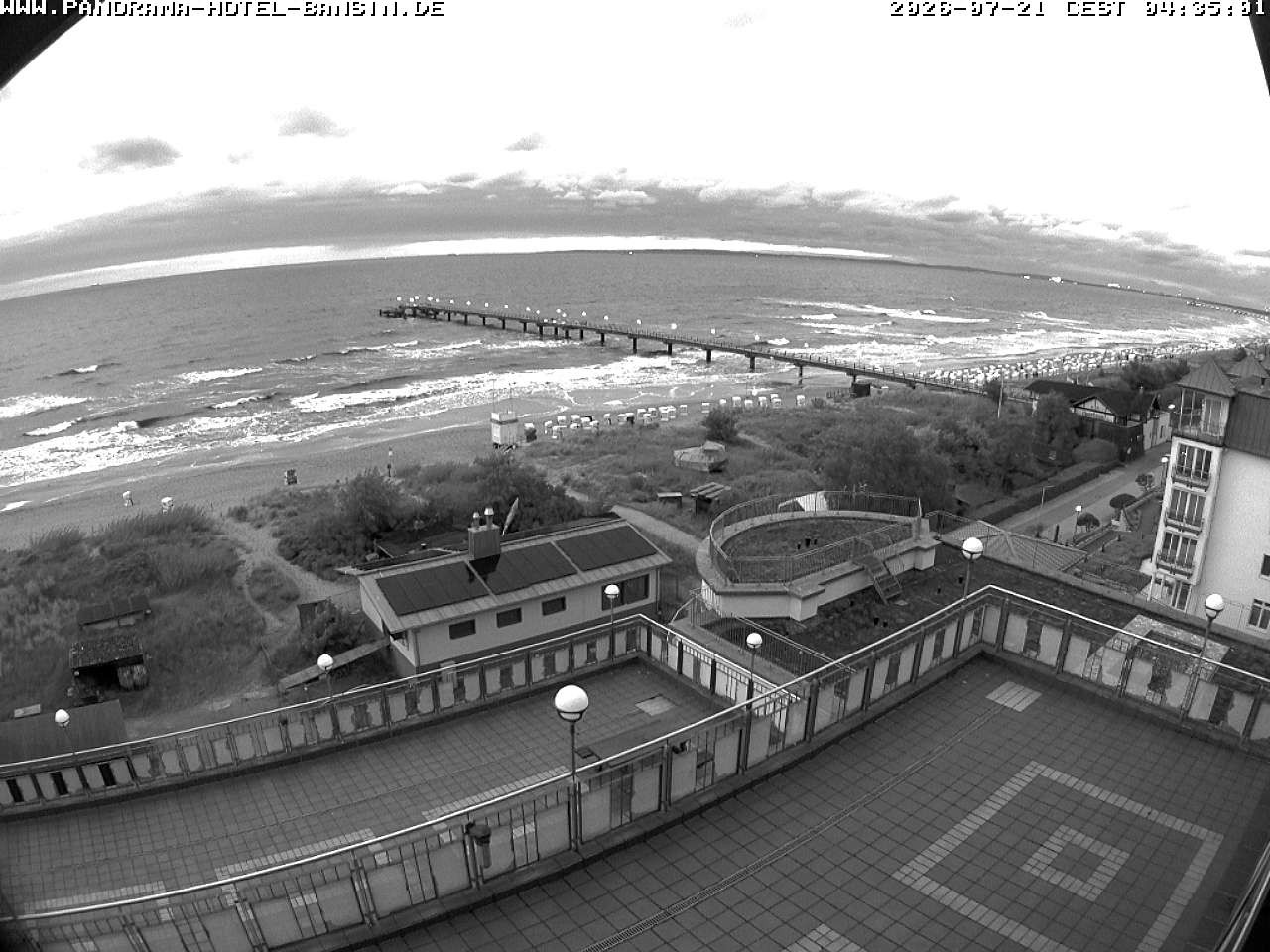 Archiv Foto Webcam Usedom: Ostseeblick an der Seebrücke Bansin