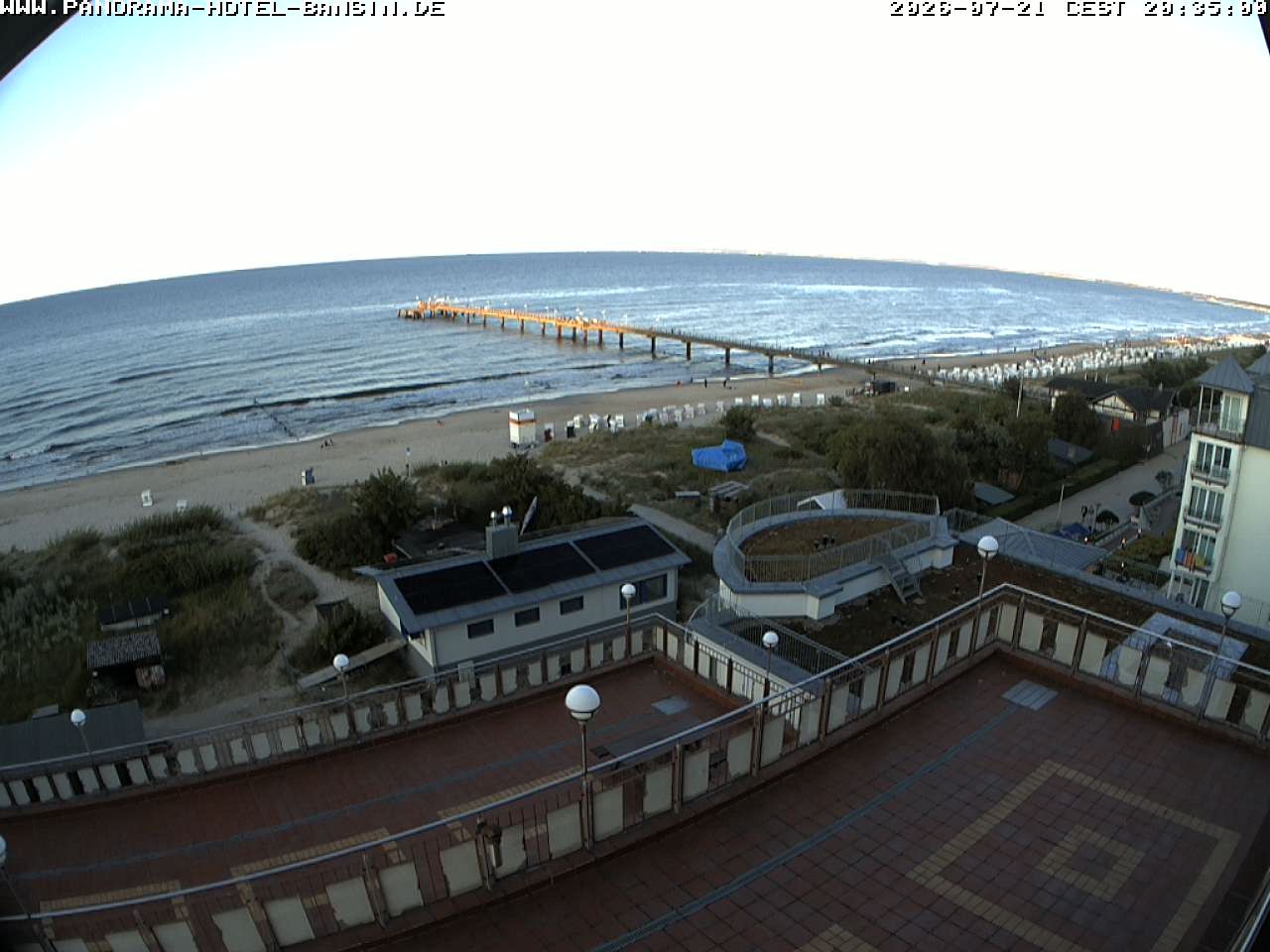 Archiv Foto Webcam Usedom: Ostseeblick an der Seebrücke Bansin