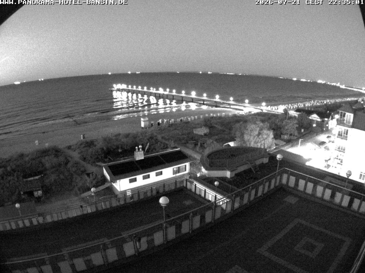 Archiv Foto Webcam Usedom: Ostseeblick an der Seebrücke Bansin