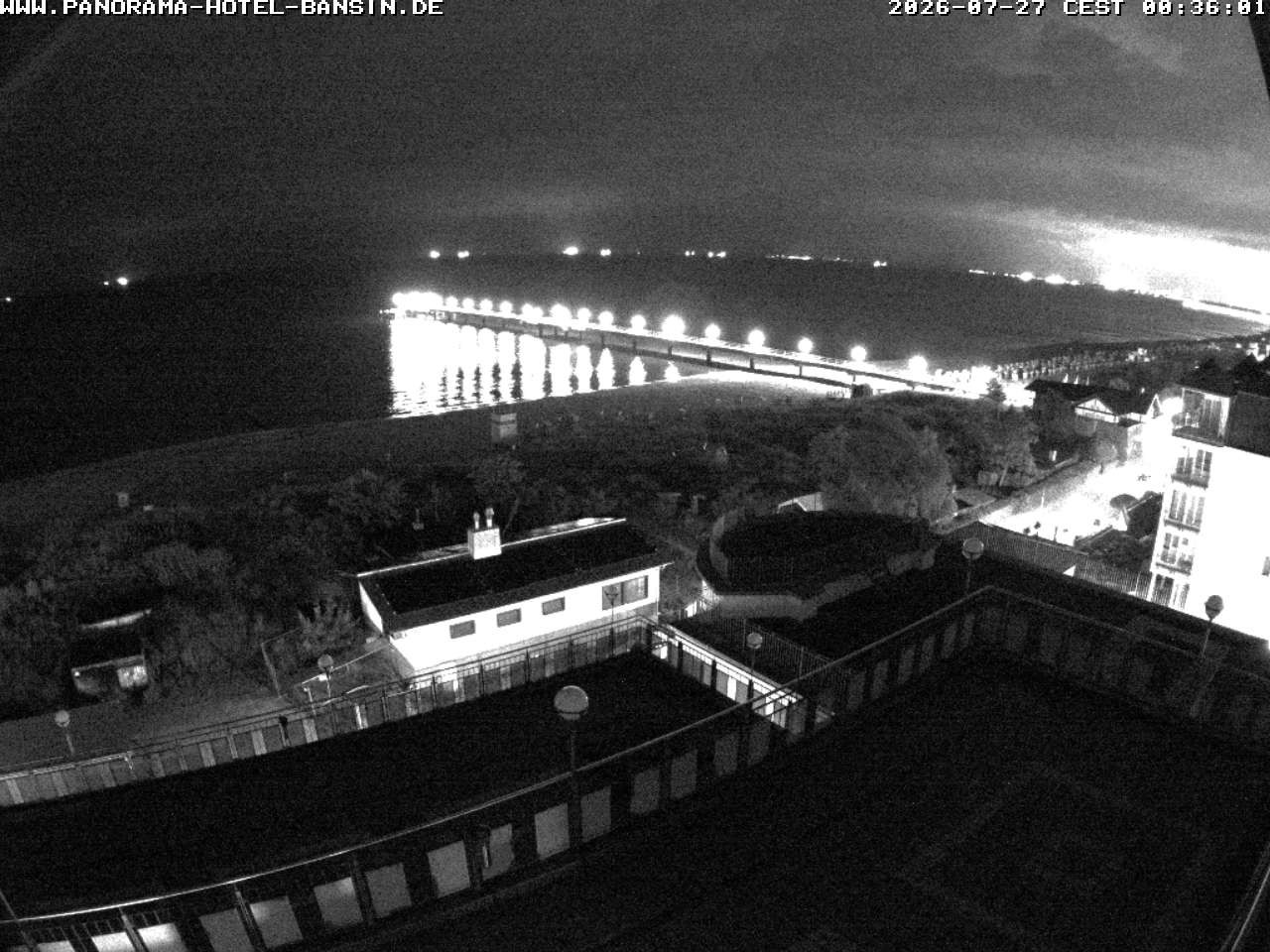 Archived image Webcam Pier Bansin at Baltic Sea - Island of Usedom