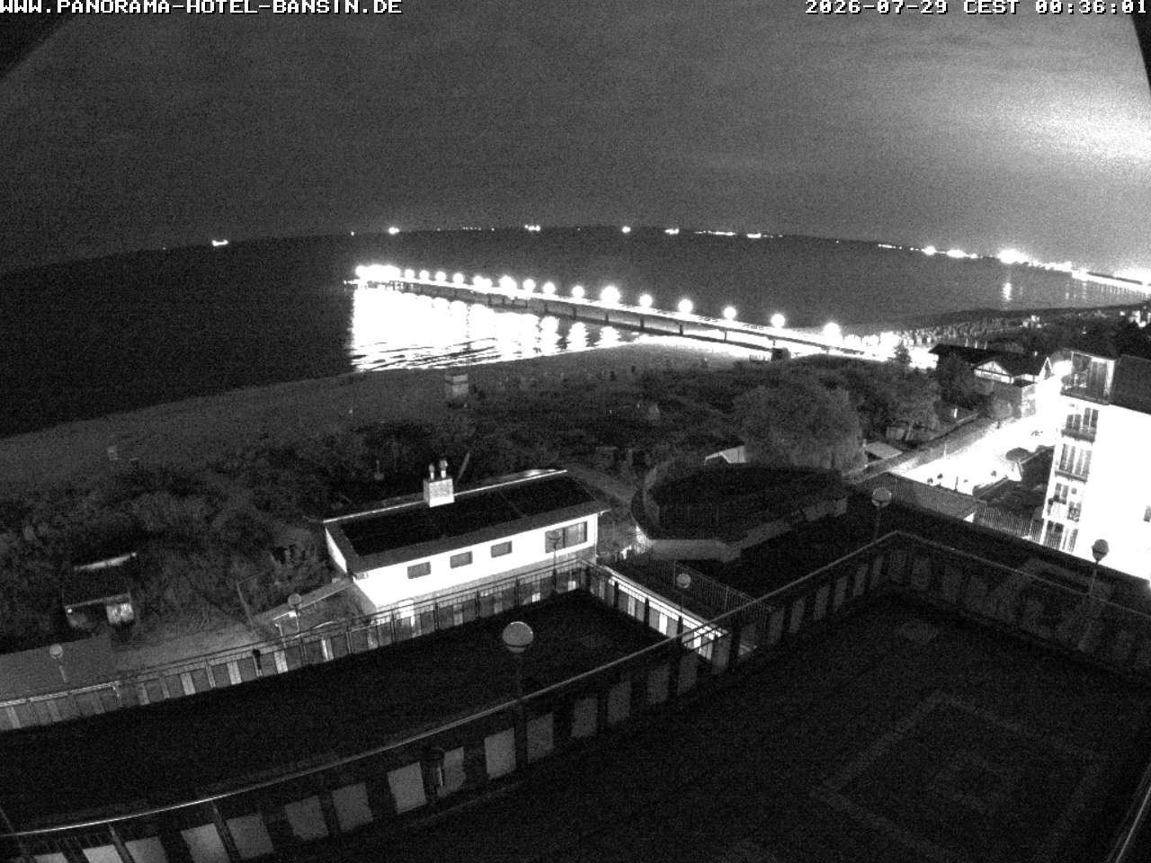 Archiv Foto Webcam Usedom: Ostseeblick an der Seebrücke Bansin