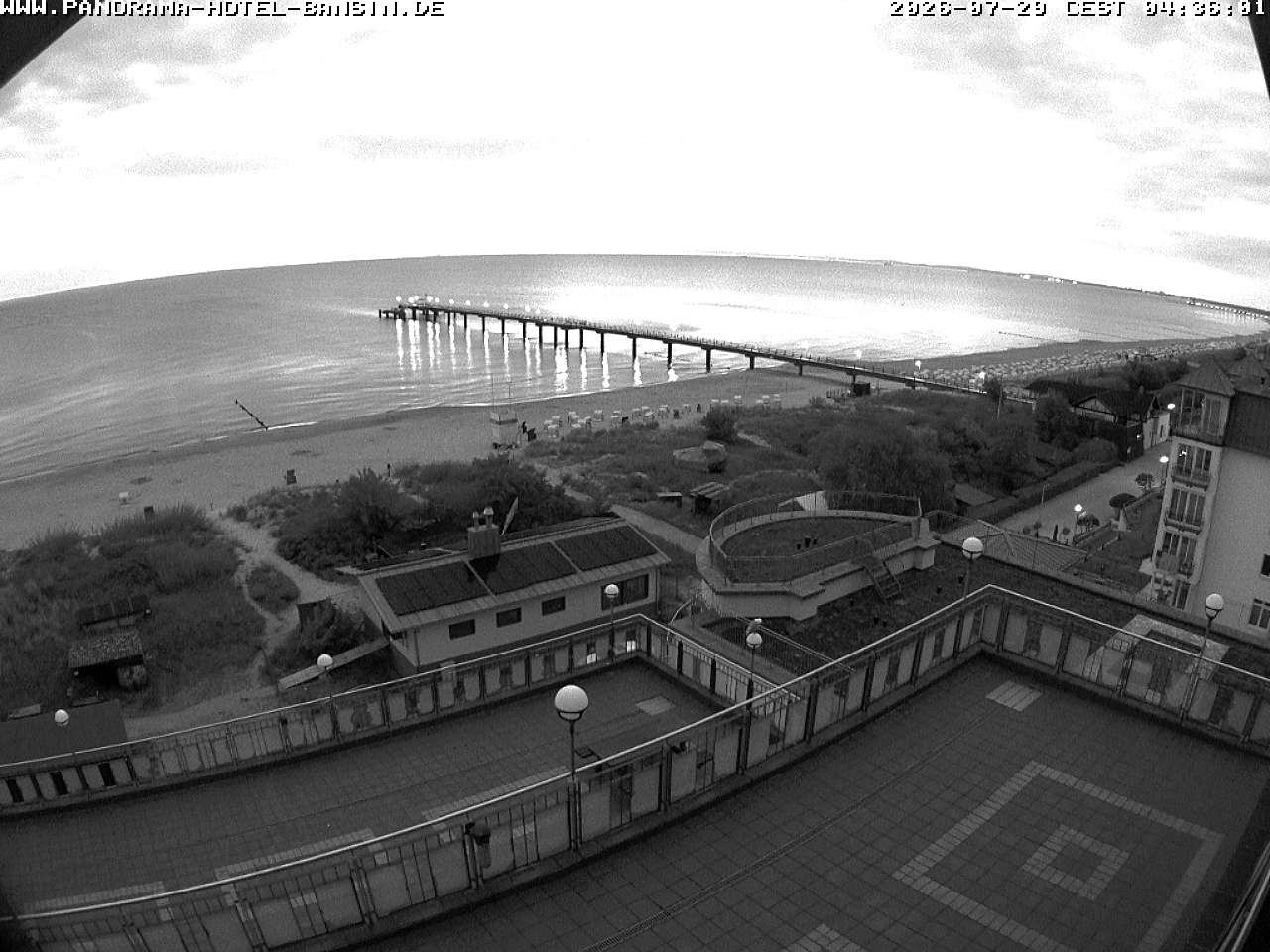 Archiv Foto Webcam Usedom: Ostseeblick an der Seebrücke Bansin
